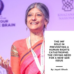 The IMF role in preventing a human rights catastrophe: The crying need for a new SDR issue