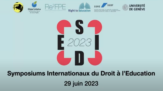 GI-ESCR a co-organisé des symposiums internationaux sur le droit à l'éducation